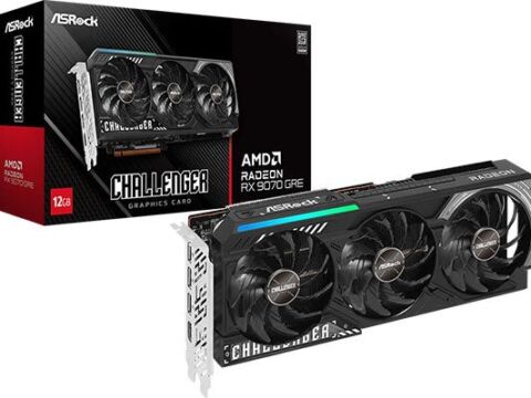 ASRockから、Radeon RX 9070 GRE搭載のトリプルファングラフィックボード「RX9070GRE CL 12G」を発売