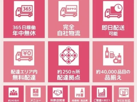 「1本から、ピンポーン！」でおなじみカクヤス、大阪・東心斎橋に新店舗オープン！深夜5時まで営業でミナミの夜を強力サポート