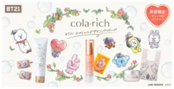 BT21とコラリッチが初のタイアップ！限定デザインのスキンケアとオリジナルグッズで「素肌から輝く物語」をスタート