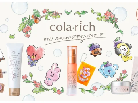 BT21とコラリッチが初のタイアップ！限定デザインのスキンケアとオリジナルグッズで「素肌から輝く物語」をスタート
