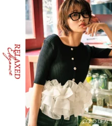 俳優・岡崎紗絵が魅せる秋のフェミニンカジュアル！COCO DEALの新作LOOKBOOK「RELAXED Elegance」公開