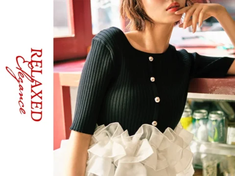 俳優・岡崎紗絵が魅せる秋のフェミニンカジュアル！COCO DEALの新作LOOKBOOK「RELAXED Elegance」公開