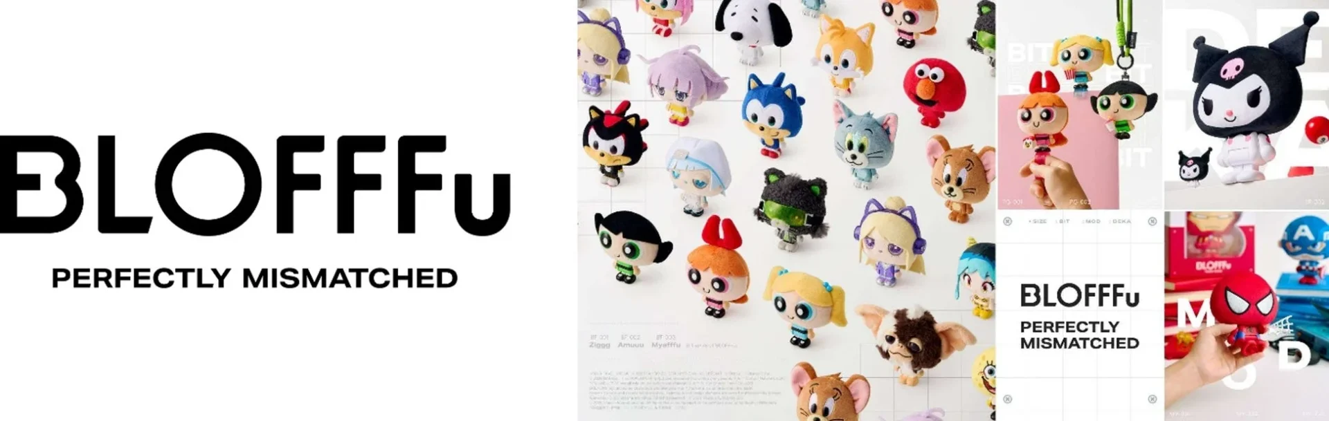 セガから新ハイブリッドトイ「BLOFFFu(ブロッフ)」登場!人気キャラ36種がぬいぐるみとフィギュアの融合で10月16日発売