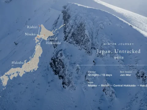 プライベートジェットで巡る、日本最高峰のパウダースノー体験！「Japan, Untracked」で冬の日本を満喫