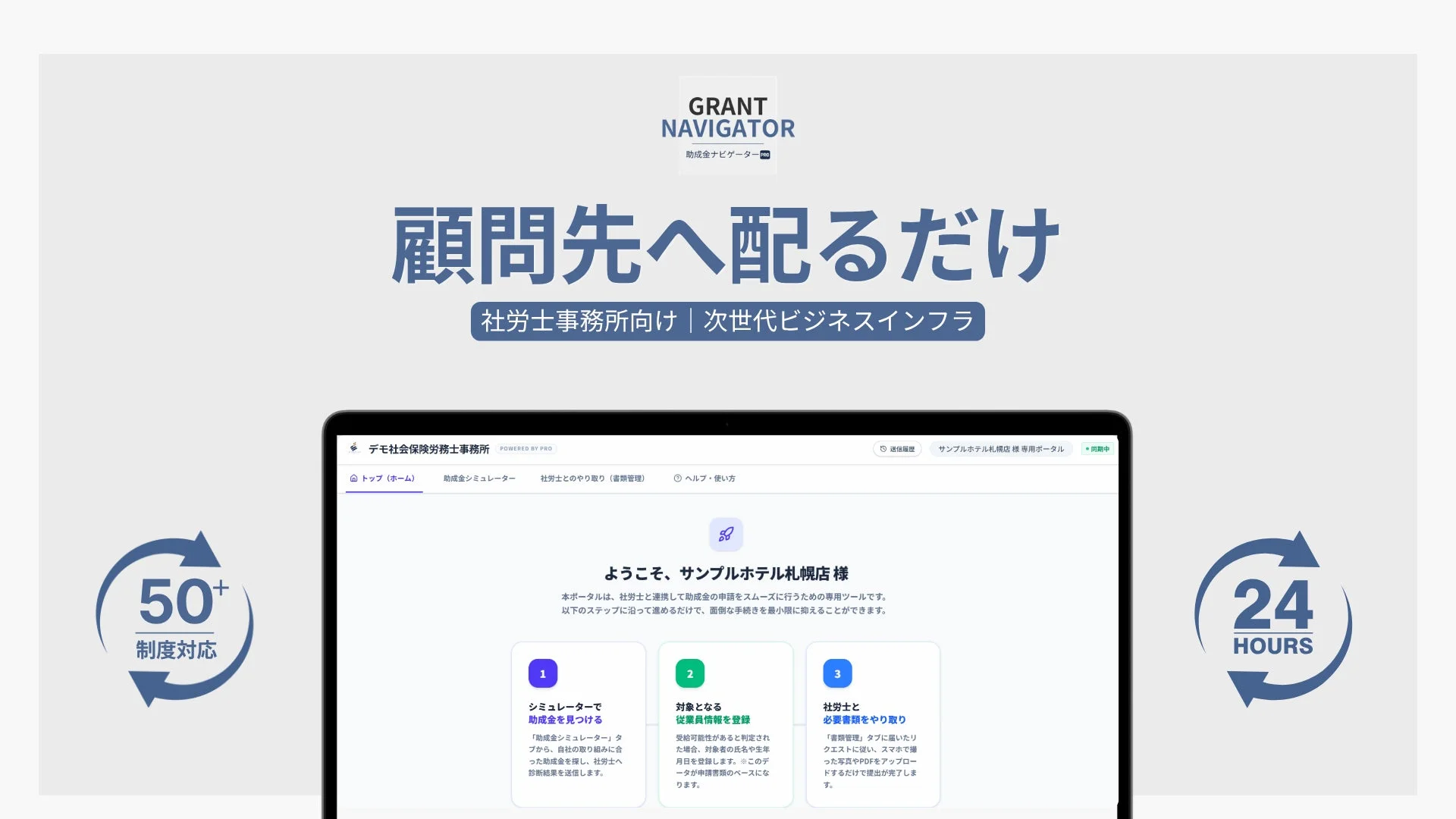 中小企業を救う!社労士の助成金業務を劇的に変える「助成金ナビゲーターPRO」先行募集開始