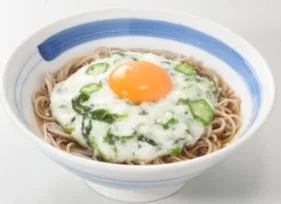 【どんどん庵】秋の味覚!国産とろろ&月見たまごの「月見ねばとろそば」が期間限定で販売開始