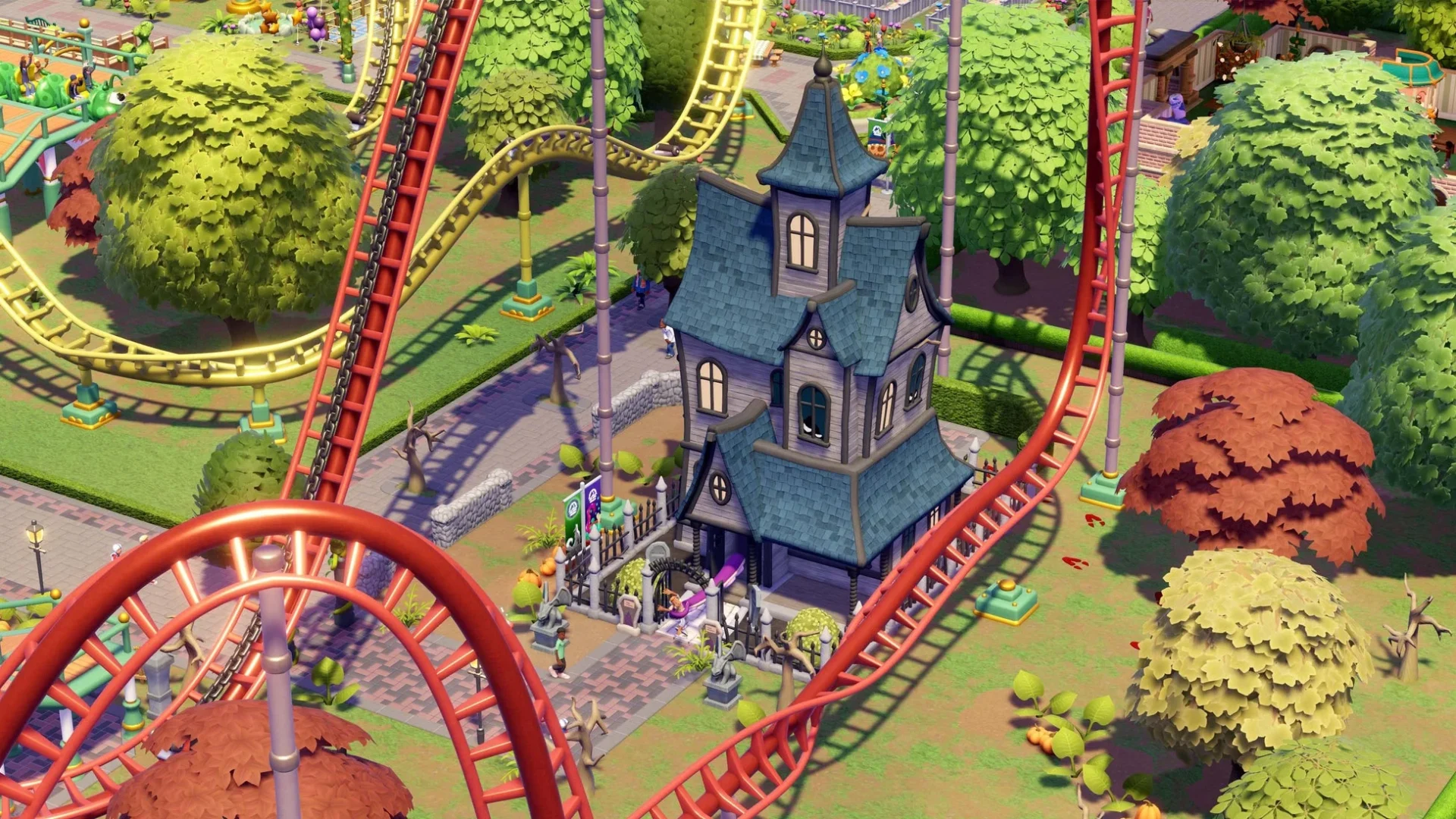 『ツーポイントミュージアム』最新DLC「ユーエンチアム」でヘンテコ遊園地経営!10月8日配信決定