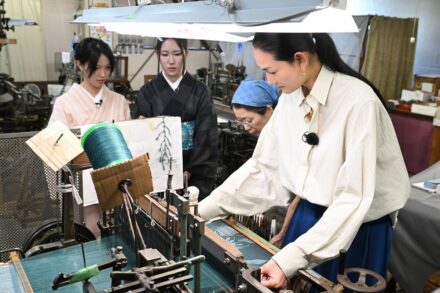 【ＢＳ日テレ】冨永愛とファッション専攻の学生が難関の職人技に挑戦！小千谷の雪国文化と伝統の技「小千谷縮」の魅力に迫る！