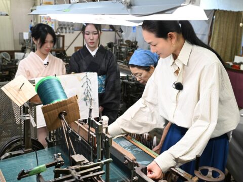 【ＢＳ日テレ】冨永愛とファッション専攻の学生が難関の職人技に挑戦！小千谷の雪国文化と伝統の技「小千谷縮」の魅力に迫る！