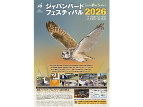手持ちのスマホで！フィールドスコープ×スマホ撮影体験会も実施。11月7日（土）、8日（日）「ジャパンバードフェスティバル2026」に出店
