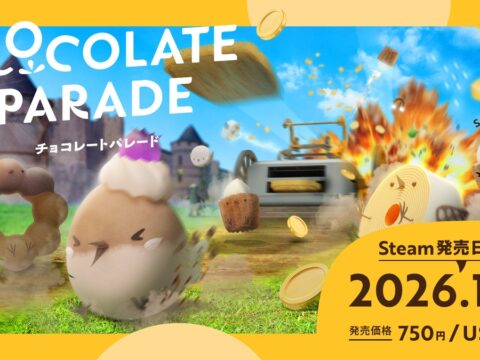 最大3人で楽しめるローグライクアクション『Chocolate Parade』、2026年11月6日にSteamで発売決定！Steam Next Festに参加！