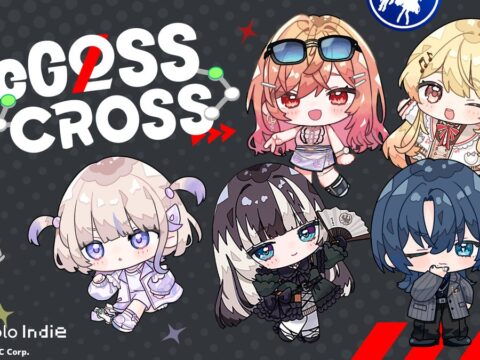 「holo Indie」より、2Dパズルゲーム『ReGLOSS: CROSS』が本日Steamで発売！