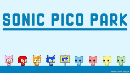 11月12日(木)発売予定『SONIC PICO PARK』の追加キャラクターとして「ルージュ」「オメガ」が公開！YouTube公式番組『「PICO MART」ただいま音速営業中！』#2 も配信決定！
