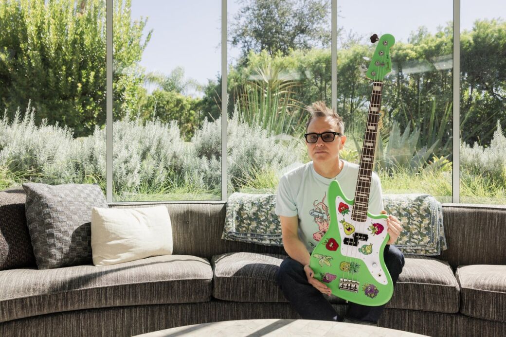 blink-182マーク・ホッパスのステージ用ベース“Stoned Fruit”が限定モデルに　Fender.comで182時間限定受注