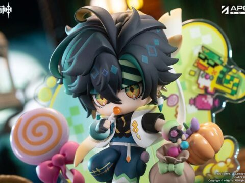 『原神』より、「幽夜綺想シリーズ ちびキャラフィギュア キィニチ」が登場。あみあみにて予約受付中。