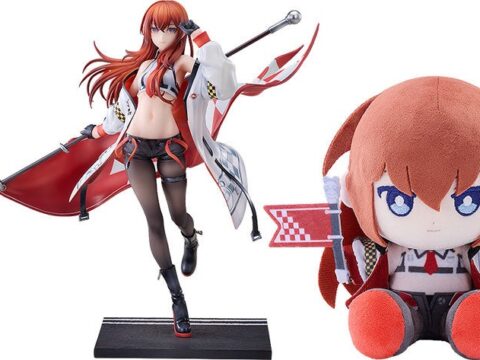 『STEINS；GATE』より、「牧瀬紅莉栖」がレーシングガールの姿でフィギュア化。ぬいぐるみが付属するセット版も登場。あみあみにて予約受付中。