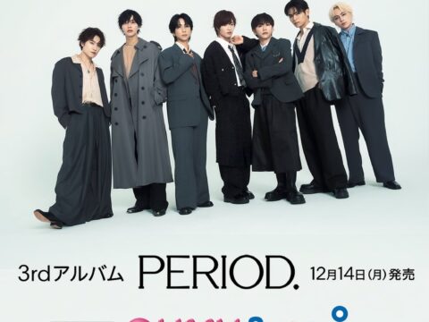 IMP. 3rd ALBUM『PERIOD.』発売決定！@Loppi・HMV限定特典付き初回生産限定盤・通常盤を2026年10月29日(木)18時より予約受付開始！