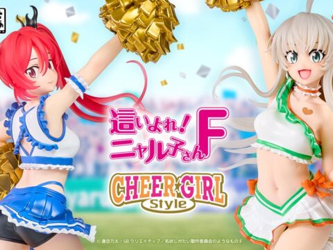 チアガール姿のニャル子とクー子がフィギュア化！「タイくじオンライン-Plus-」にテレビアニメ「這いよれ！ニャル子さんＦ」が10月30日（金）登場！