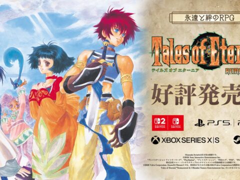 永遠と絆のRPG「テイルズ オブ エターニア リマスター」本日発売！ローンチトレーラー公開のほか、本作に登場する“メルニクス語”関連施策も実施中！