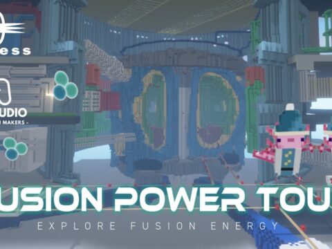 Minecraftで核融合炉を体験！ 那珂フュージョン科学技術研究所監修の教育コンテンツ『核融合ツアー』がマーケットプレイスで販売開始