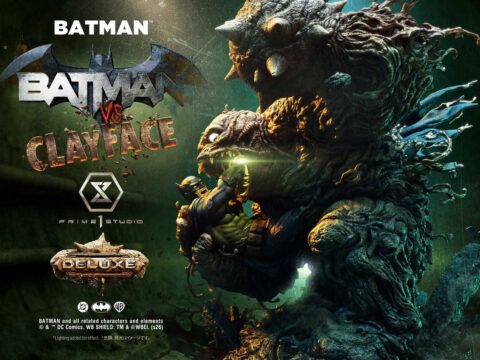 バットマン VS クレイフェイス！珠玉のカバーアートが、1/4スケールスタチューに