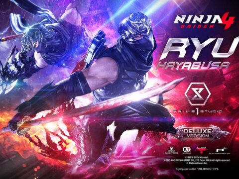 『NINJA GAIDEN 4』から、リュウ・ハヤブサの1/4スケールスタチューが登場