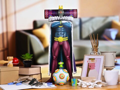 転がして、巻き込んで、大きくするゲーム『塊魂』から「王子」と「王様」が“愛”しかない立体化！