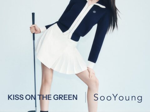 【KISS ON THE GREEN】スヨンとの新作コラボゴルフウェア第2弾を、10/21より販売開始